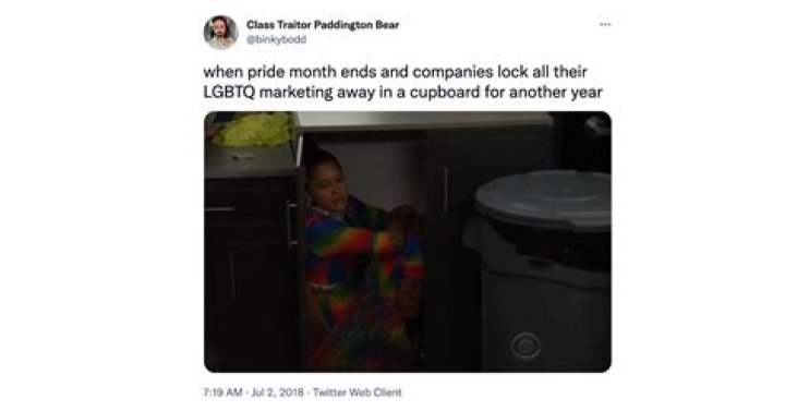Memes to Mock How Companies Act When Pride Month Ends |