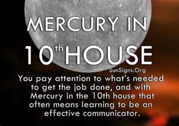Mercury In 10th House Meaning: Working For Solutions