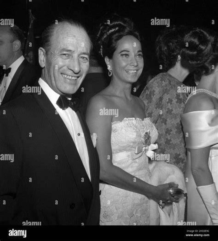 Merle Oberon and Bruno Pagliai Circa 1960's Credit Ralph Dominguez