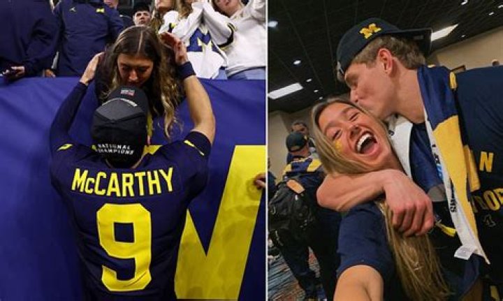 Michigan QB J.J. McCarthy, Girlfriend Katya&rsquo;s Relationship Timeline