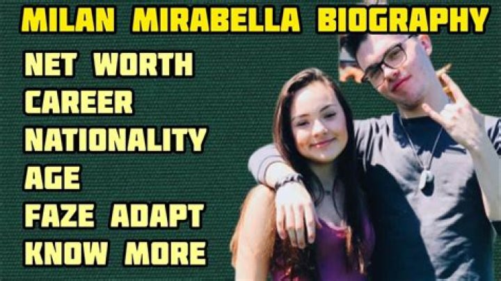 Milan Mirabella Biography, Career, Brother, and Net Worth