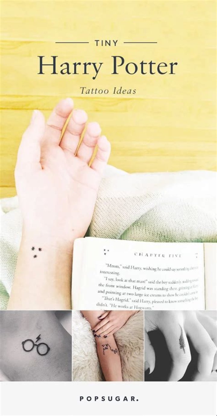 Minimalistic Harry Potter Tattoos Small