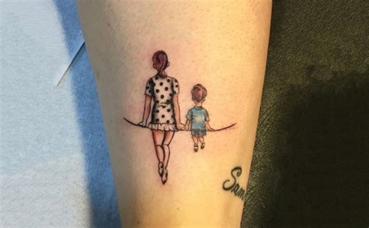 Mother & Son Tattoo TattooLopediaTattooLopedia