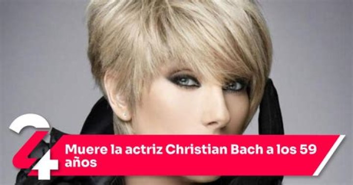 Muere la actriz Christian Bach a los 59 a&ntilde;os Univision Famosos