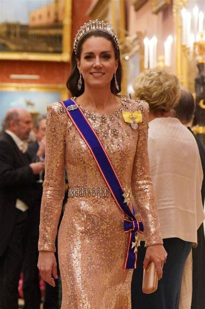New photo of Kate Middleton at glittering event uncovers 2000 stilettos