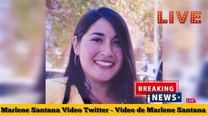 NEWS MARLENE SANTANA LEAKED VIDEO