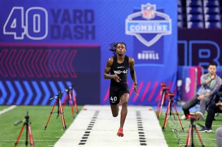 NFL Football Nfl Combine Fastest 40 Yard Dash