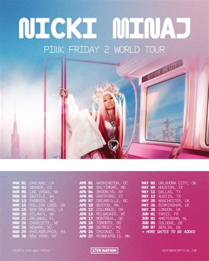 Nicki Minaj&rsquo;s Pink Friday Tour at the Chicago Theater The New York Times