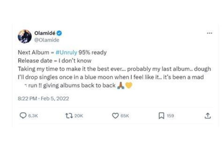 Olamide's Untold Story, Age, And Phone Number Revealed