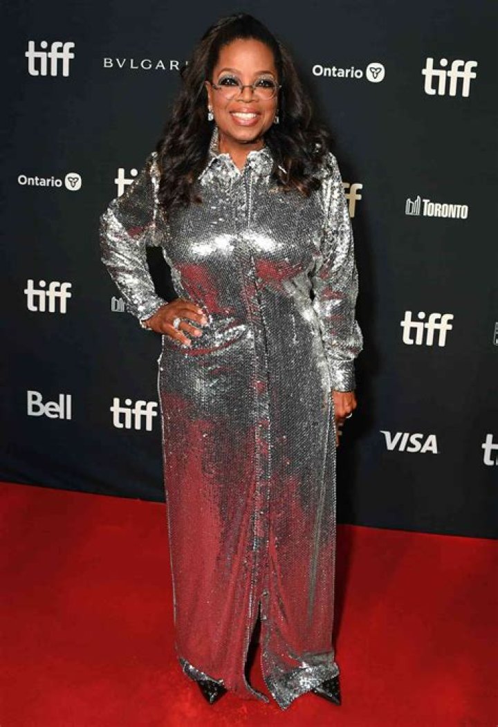 Oprah Winfrey Is Pretty in Purple as She Discusses Recent Weight Loss