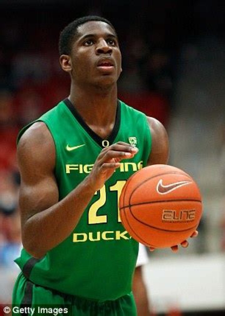 Oregon University basketball players Damyean Dotson and Dominic Artis