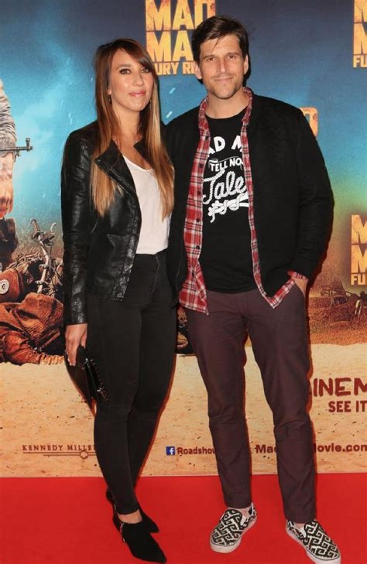 Osher Günsberg and his wife Audrey Griffin are expecting their first