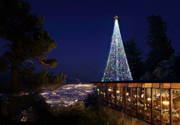 Palm Springs Aerial Tramway Christmas Tree Lighting Ceremony, 2014