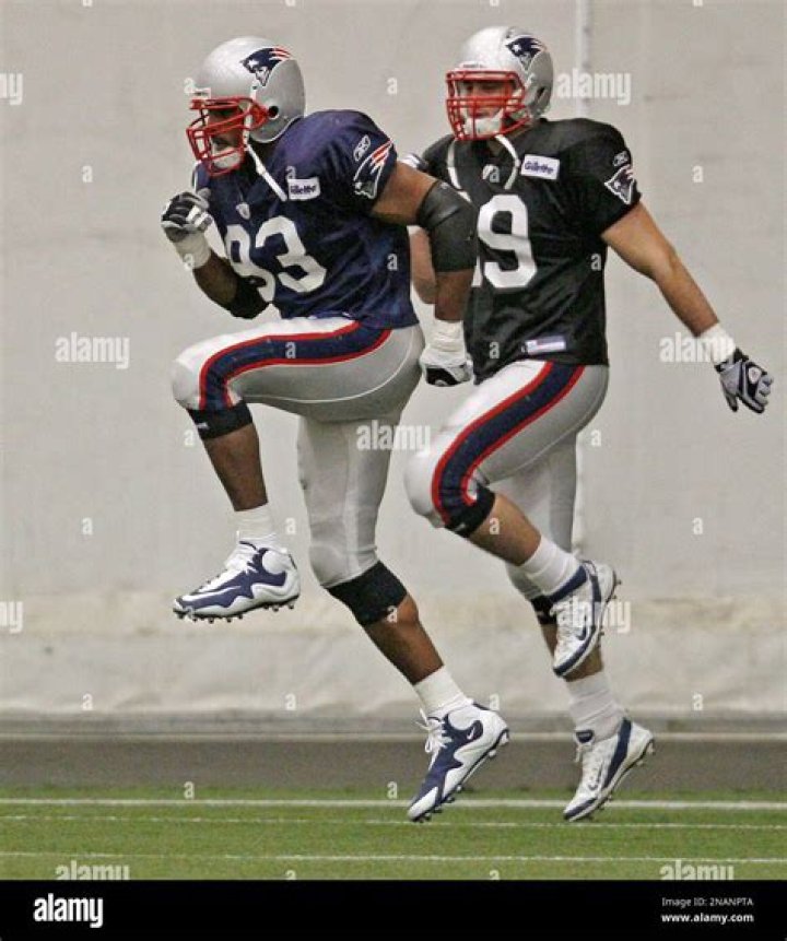Patriots defensive end Andre Carter is beginning to emerge as one of