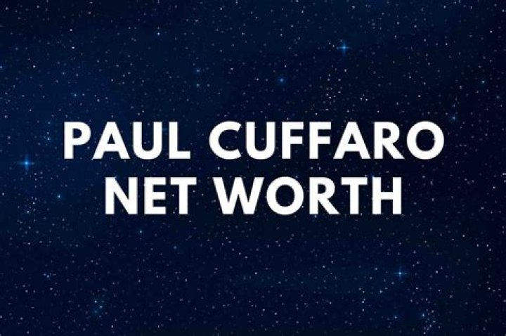 Paul Cuffaro's Net Worth Unveiled