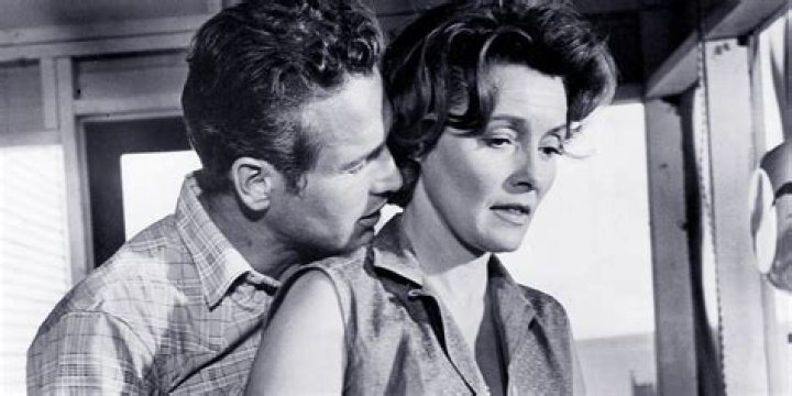 Paul Newman and Patricia Neal on the set of Hud, 1962 Patricia neal
