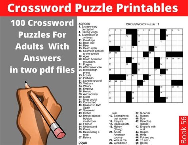 people_crossword Crossword puzzles, Printable crossword puzzles