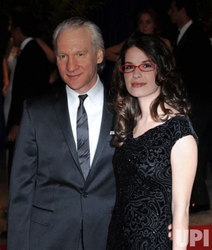 Photo Bill Maher and girlfriend Cara Santa Maria arrive at the White