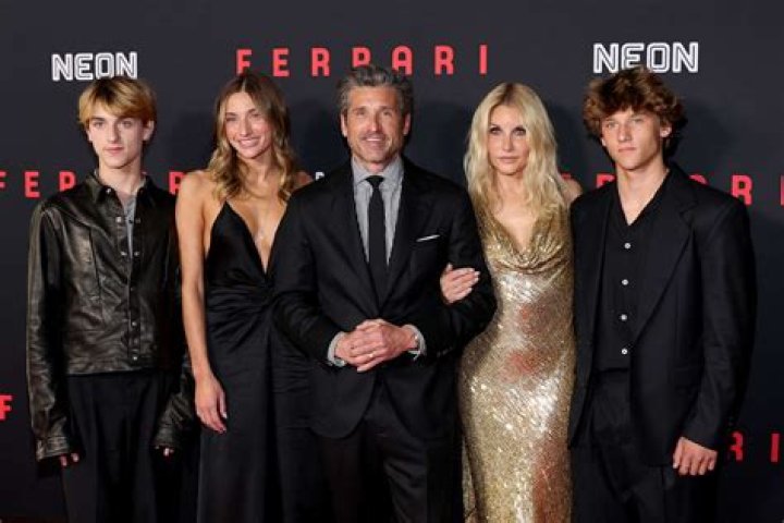 Photos from Patrick Dempsey Brings Family toFerrari Premiere