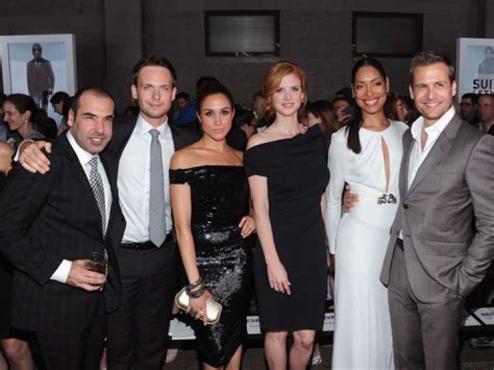 Photos of the Suits Cast at the Royal Wedding Photos of Patrick Adams