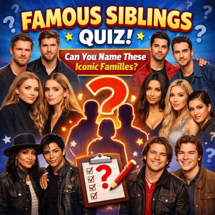 Pin on ☆ Famous Siblings