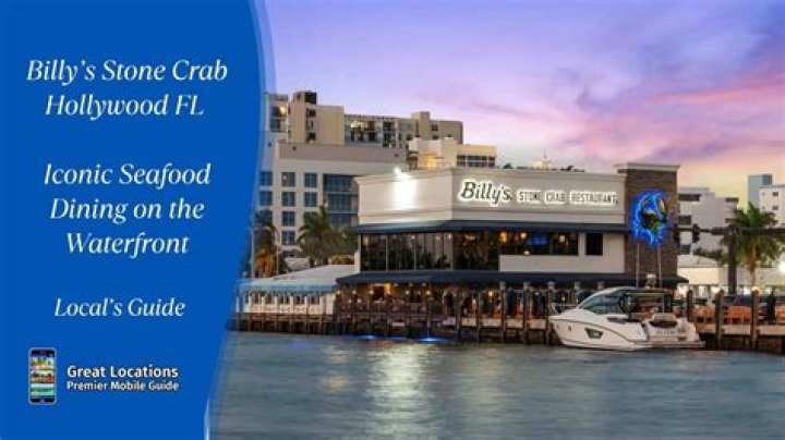 Restaurant Billys Stone Crab Hollywood, , FL OpenTable