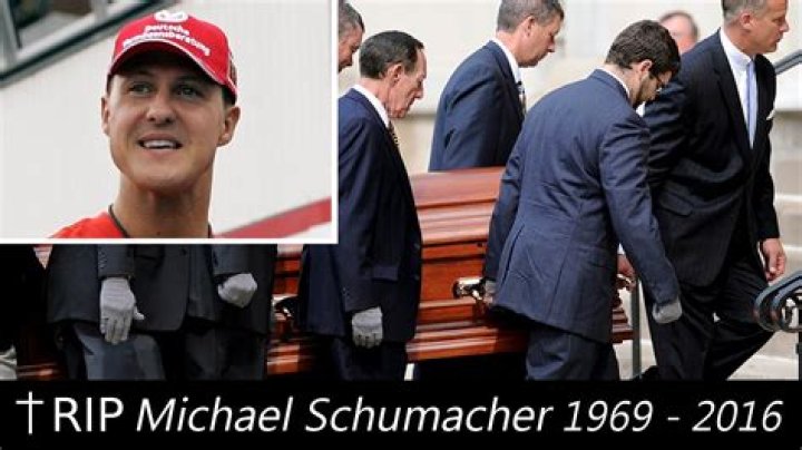 RIP Michael Schumacher Dead Funeral ceremonies of Michael Schumacher