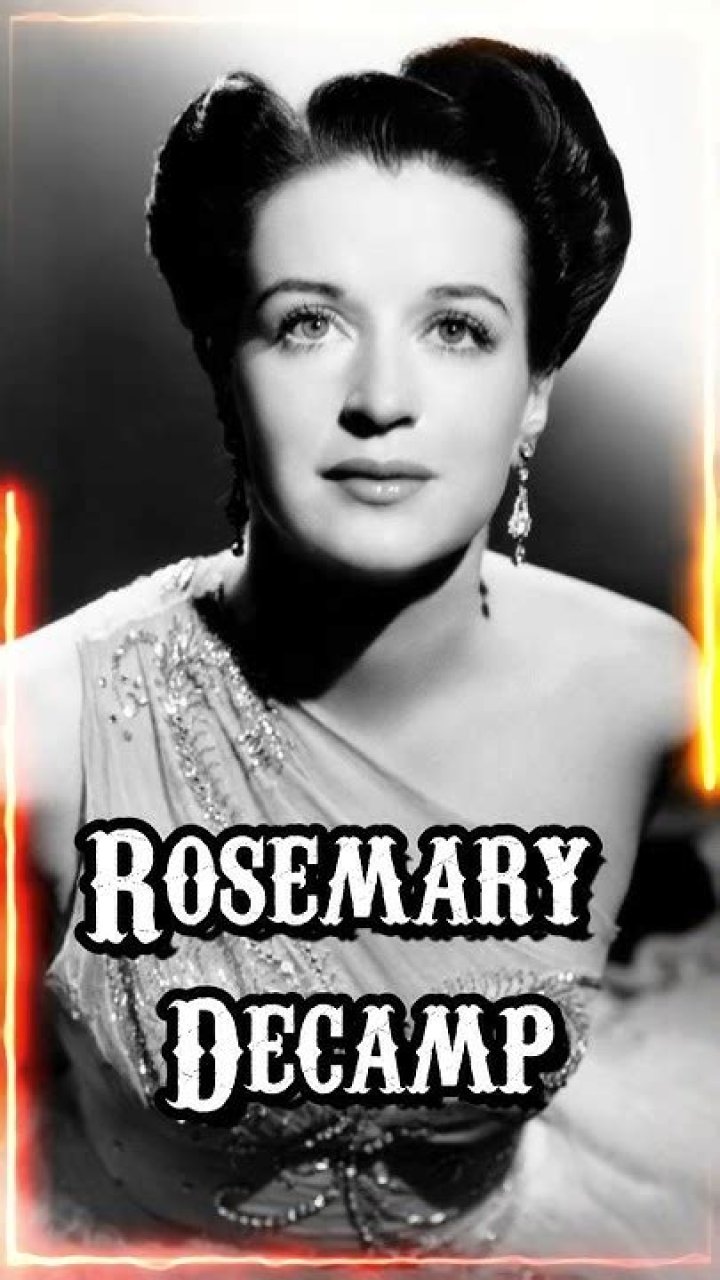 Rosemary DeCamp — The Movie Database (TMDb)