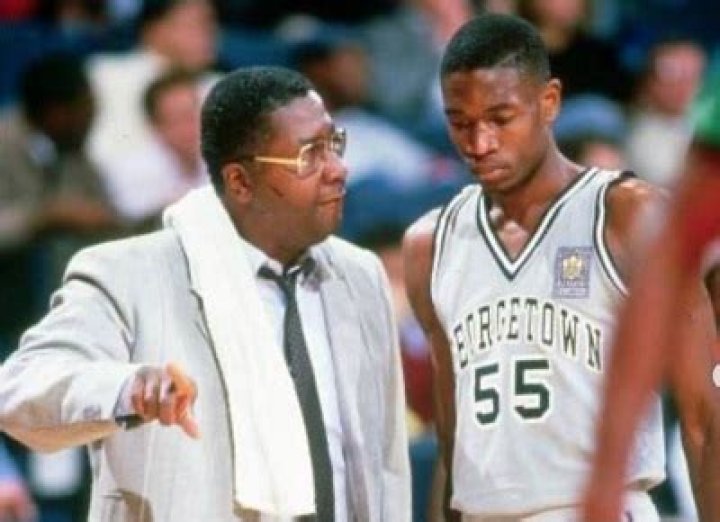 Ryan Mutombo Height, Weight, Age, Girlfriend, Biography & Facts 12 Ryan Mutombo father Dikembe Mutombo with his coach John Thompson