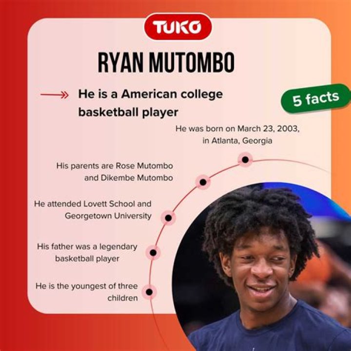 Ryan Mutombo Height, Weight, Age, Girlfriend, Biography & Facts 8 Ryan Mutombo Height & Weight