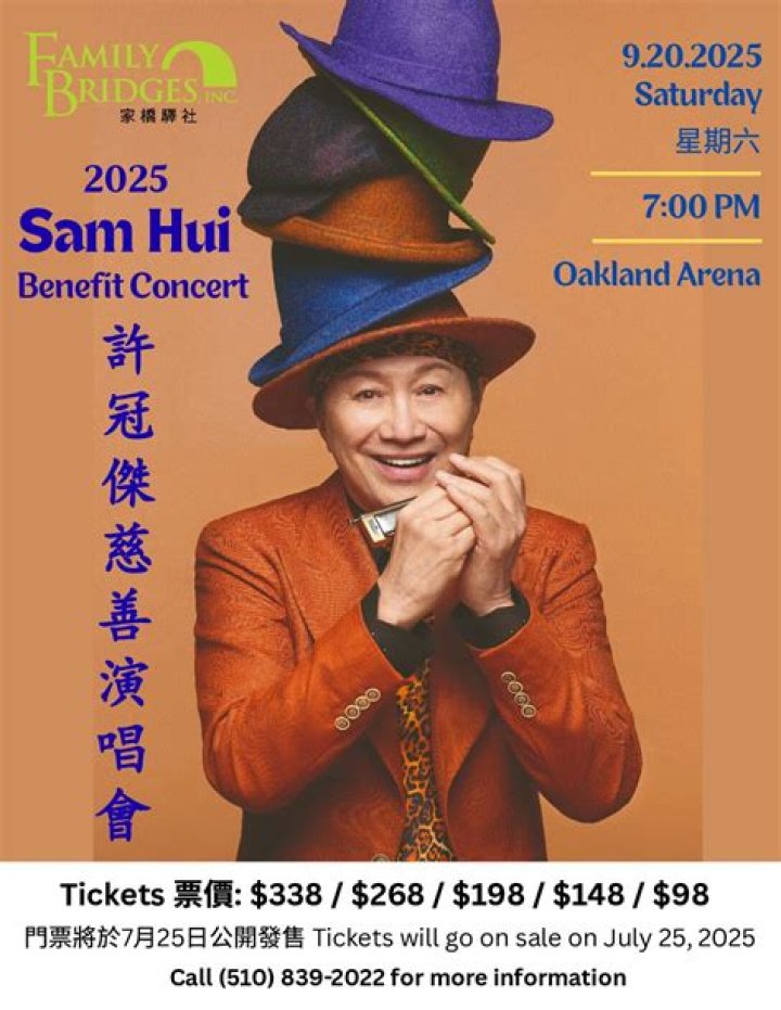 Sam Hui to hold online concert and donate to concert employees