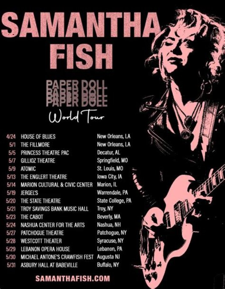 Samantha Fish Concert Tickets and Tour Dates SeatGeek