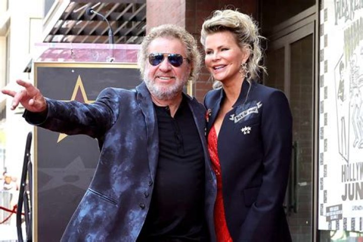 Sammy Hagar and first wife Betsy Berardi