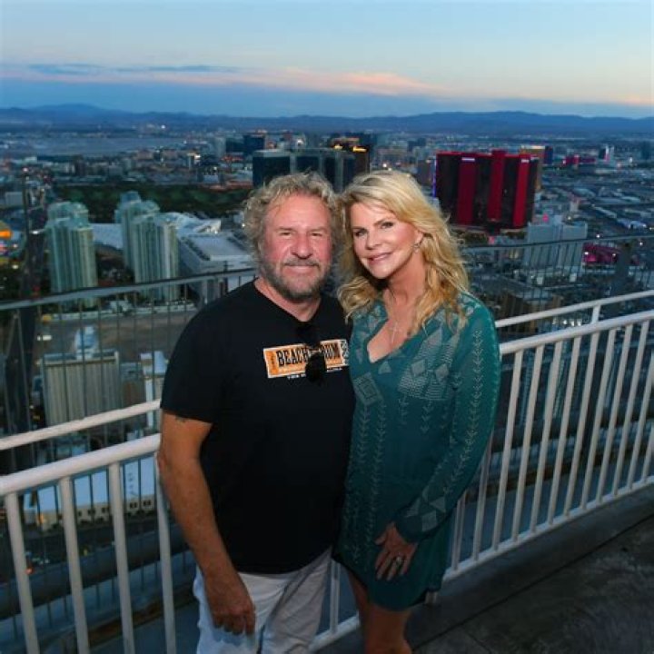 Sammy Hagar with wife Kari Karte