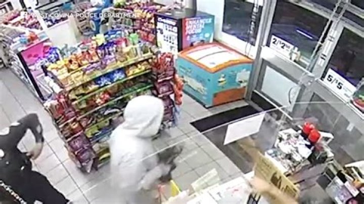 Santa Anita Mall Robbery Video shows suspects steal expensive perfume