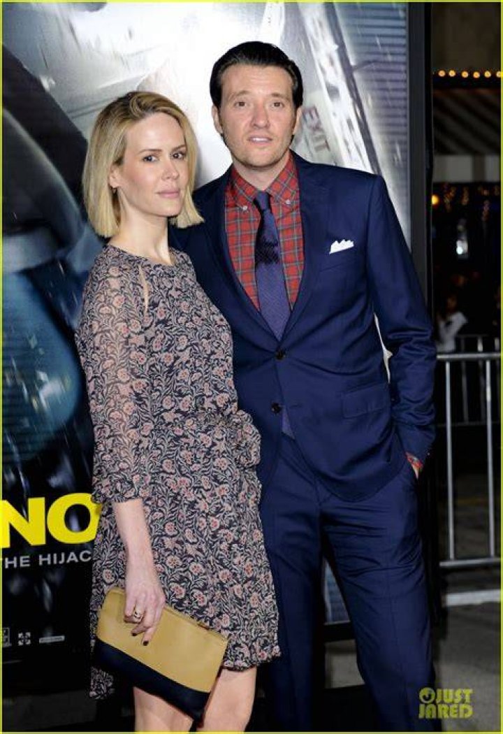 Sarah Paulson Supports Jason Butler Harner at 'NonStop' Premiere