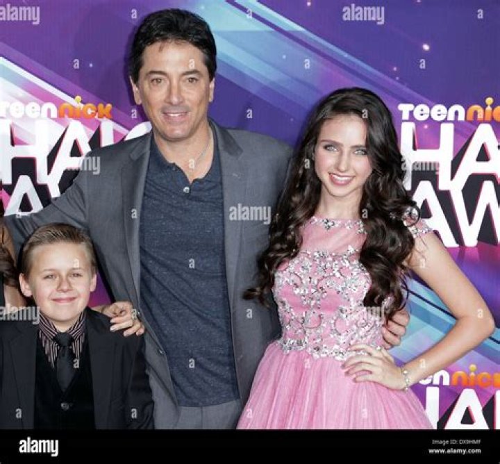 Scott Baio and his children Nickelodeon's 2012 TeenNick HALO Awards