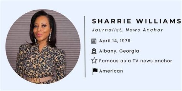 Sharrie Williams Bio, Age, Family, Marriage, Net Worth and Career