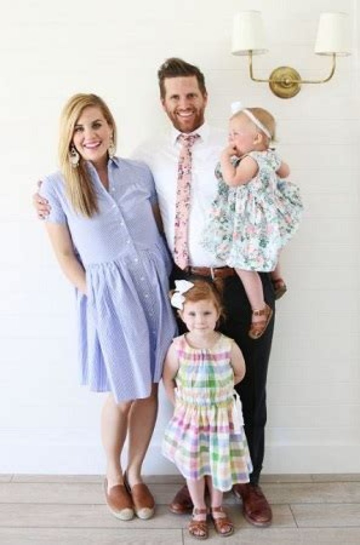Shea McGee with her spouse Syd McGee and daughters Ivy McGee and Wren McGee