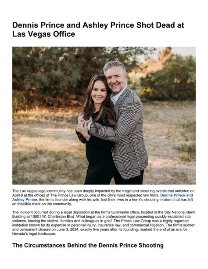 Shocking News! Ashley Prince Obituary, Detail About Death News, What