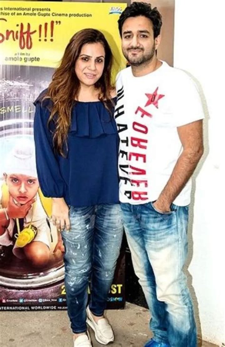 Siddharth Anand with his wife Mamta BhatiaAnand Photo
