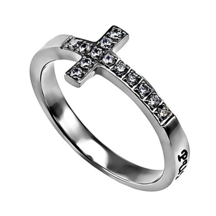 Sideways Cross Purity Ring Atrio Hill
