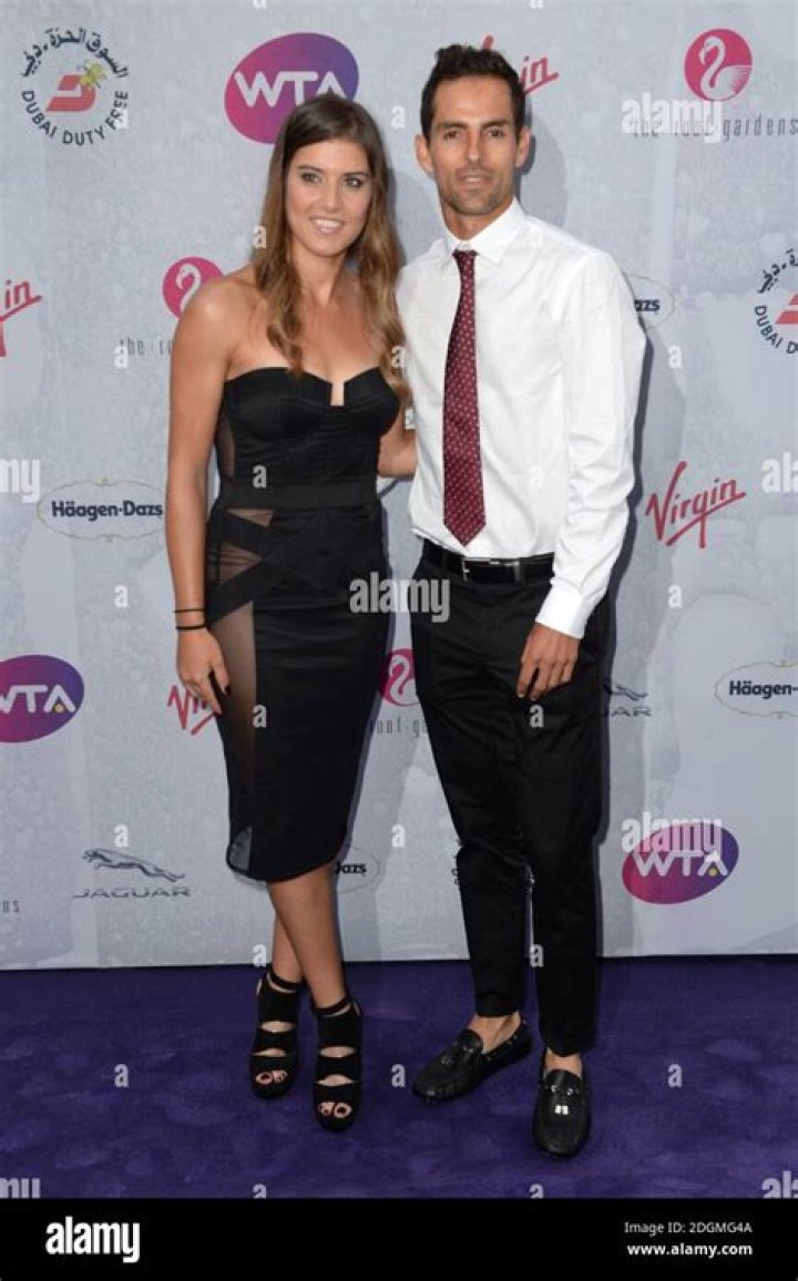 Sorana Cirstea and Santiago Giraldo attending the WTA Pre Wimbledon