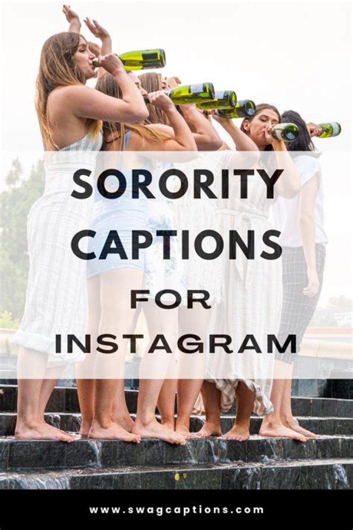 Sorority Captions for Instagram With Quotes