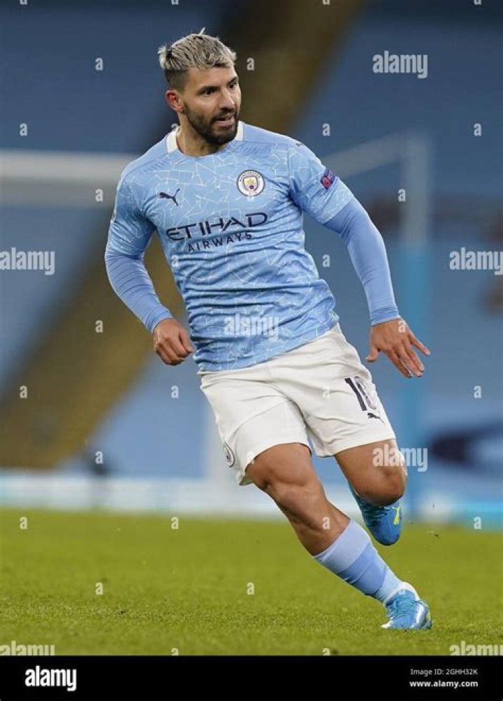 sport news Sergio Aguero's son Benjamin celebrates Man City's win