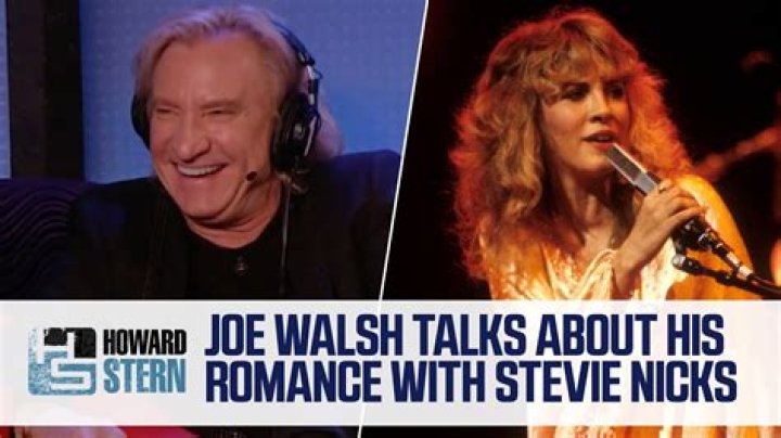 Stevie Nickss Relationship with Joe Walsh Ended as Quickly as It Began |