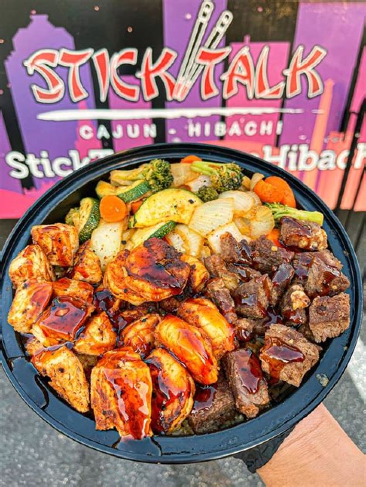 Stick Talk CajunHibachi in Houston Restaurant menu and reviews