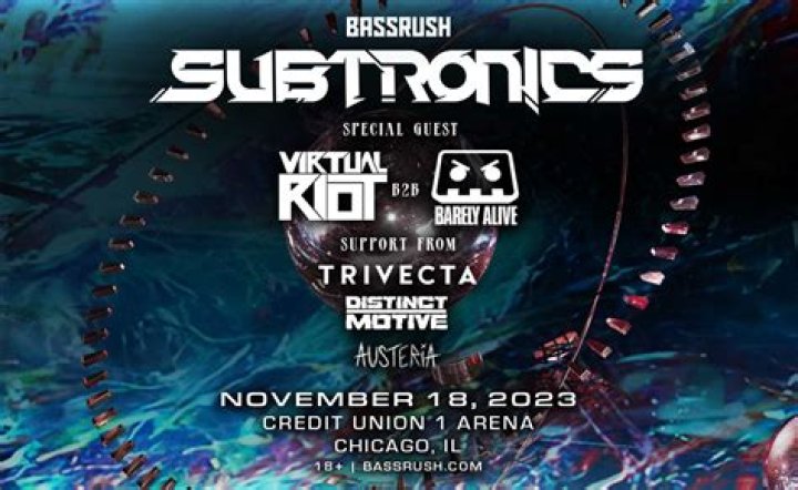 Subtronics Chicago, Credit Union 1 Arena at UIC, Chicago, November 17