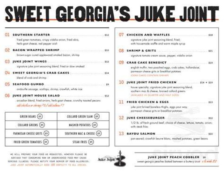 Sweet Georgia’s Juke Joint
