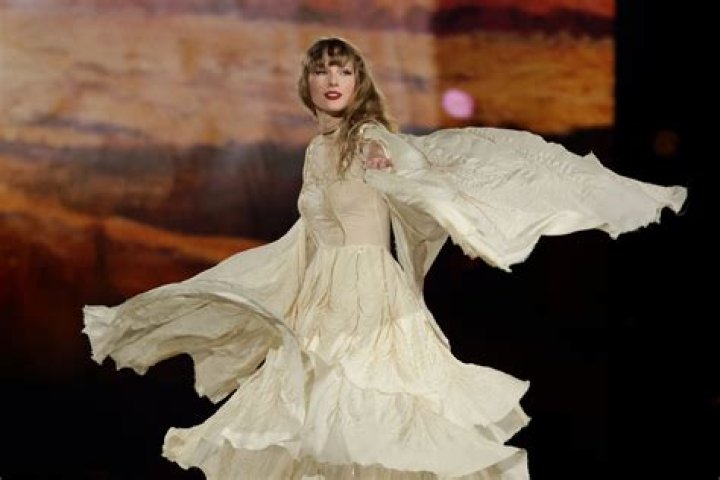 Taylor Swift Performs During 'The Eras Tour'